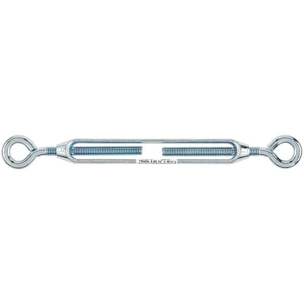 Hampton Hampton Zinc-Plated Aluminum/Steel Turnbuckle 350 lb 10-1/4 in. L 02-3426-125 - main
